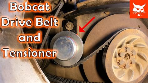 bobcat belt tensioner replacement